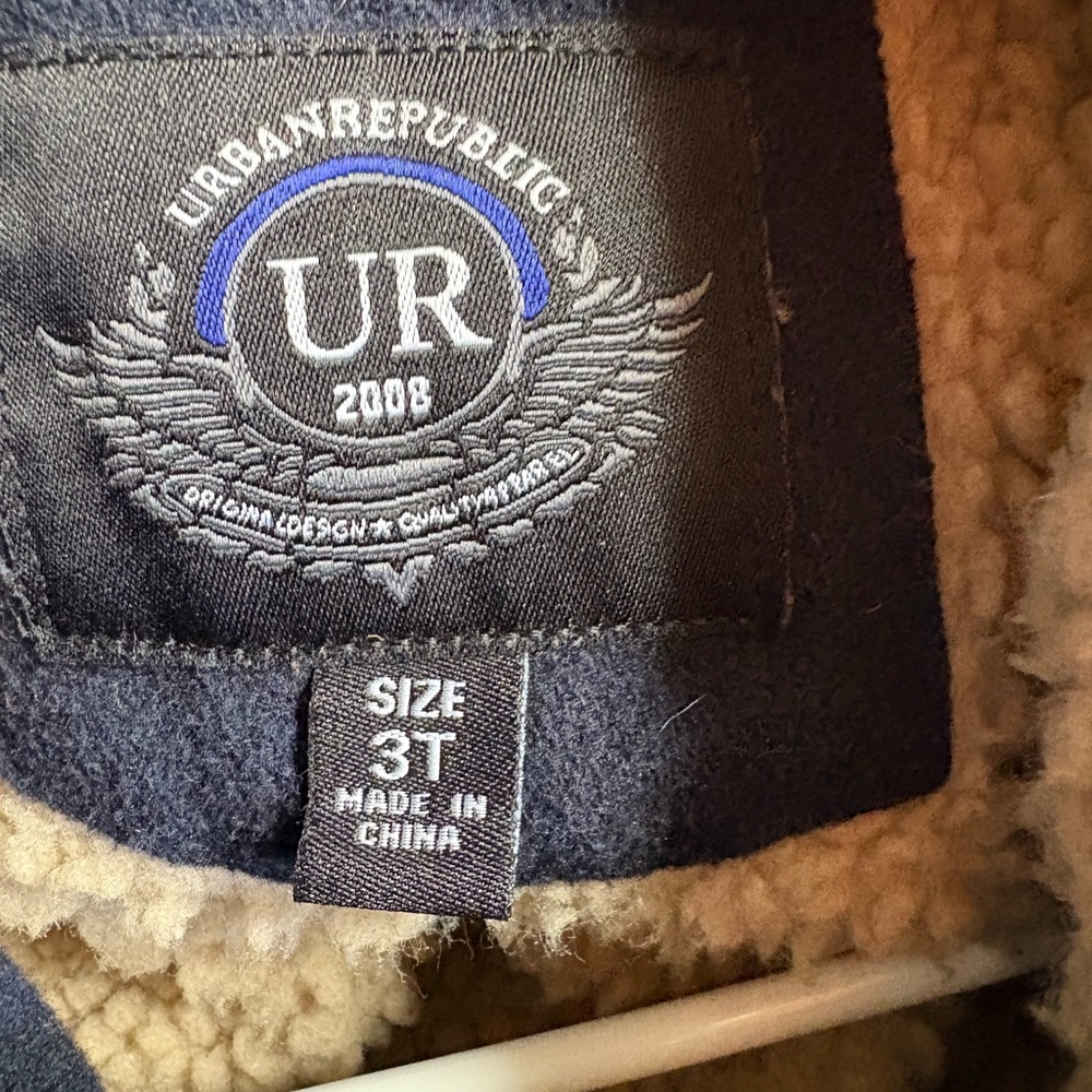 Kids Navy Peacoat size 3T - Picture 4 of 7